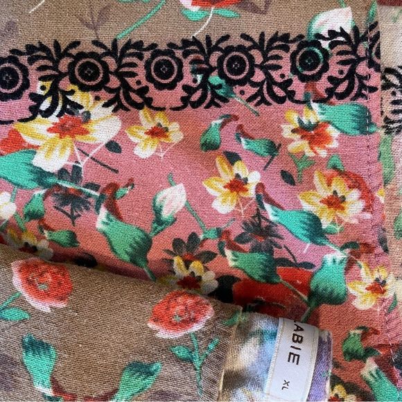 Callabie BoHo Floral Top Size XL - Picture 11 of 15